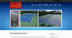 Desktop Screenshot of birminghamracquetclub.com