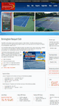 Mobile Screenshot of birminghamracquetclub.com